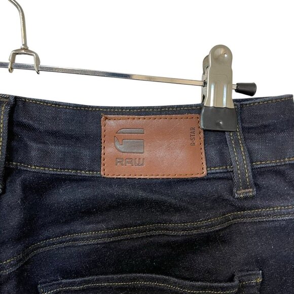 G-STAR RAW Shape High Super Skinny Shape Jeans Dark Denim Women’s Size 28x30 - Picture 8 of 10